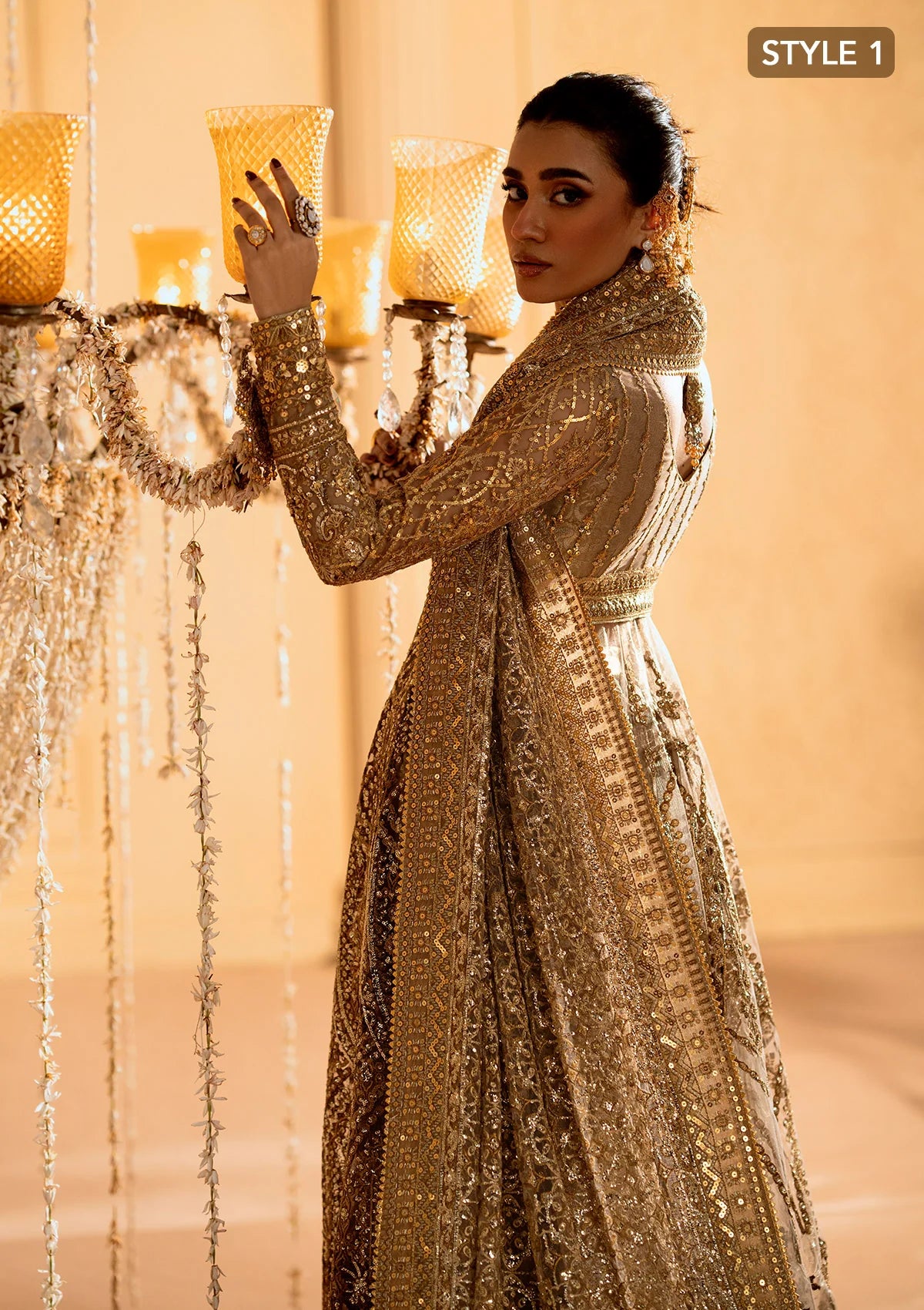 Wedding Festive Green Silk