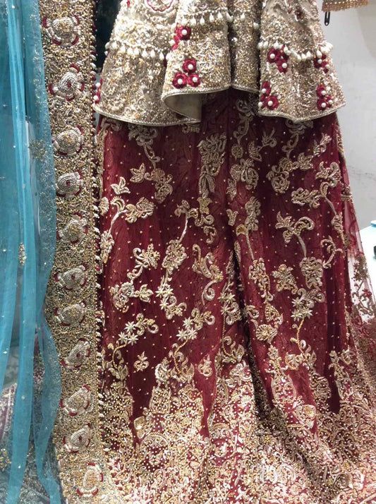 Peplum With Lengha