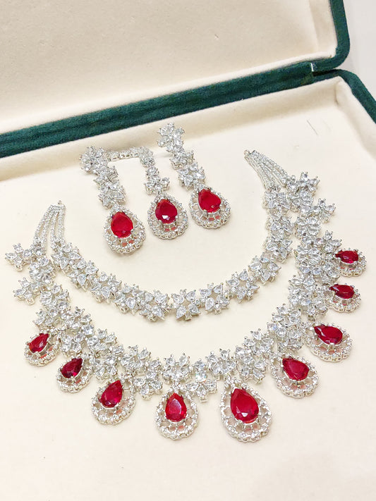 Zirkoni Necklace Sets