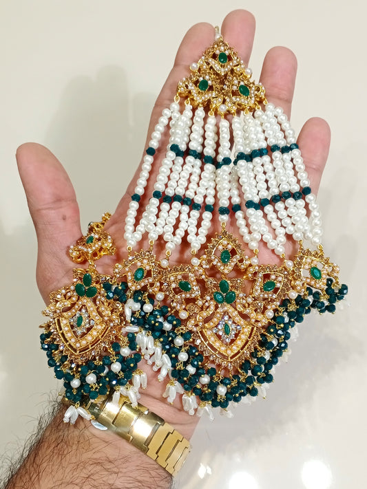 Jhummar and tikka set