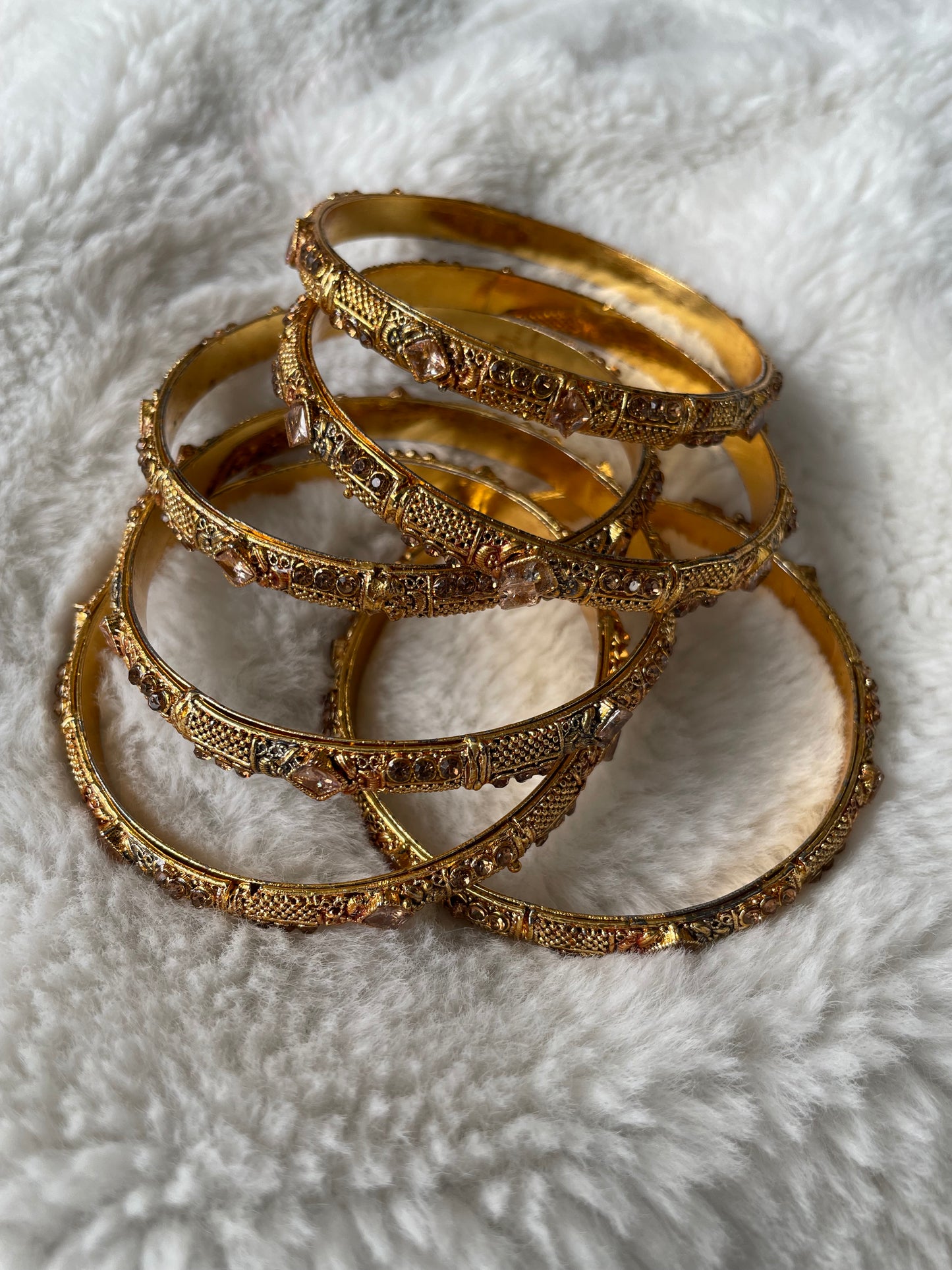 Antique gold and bronze