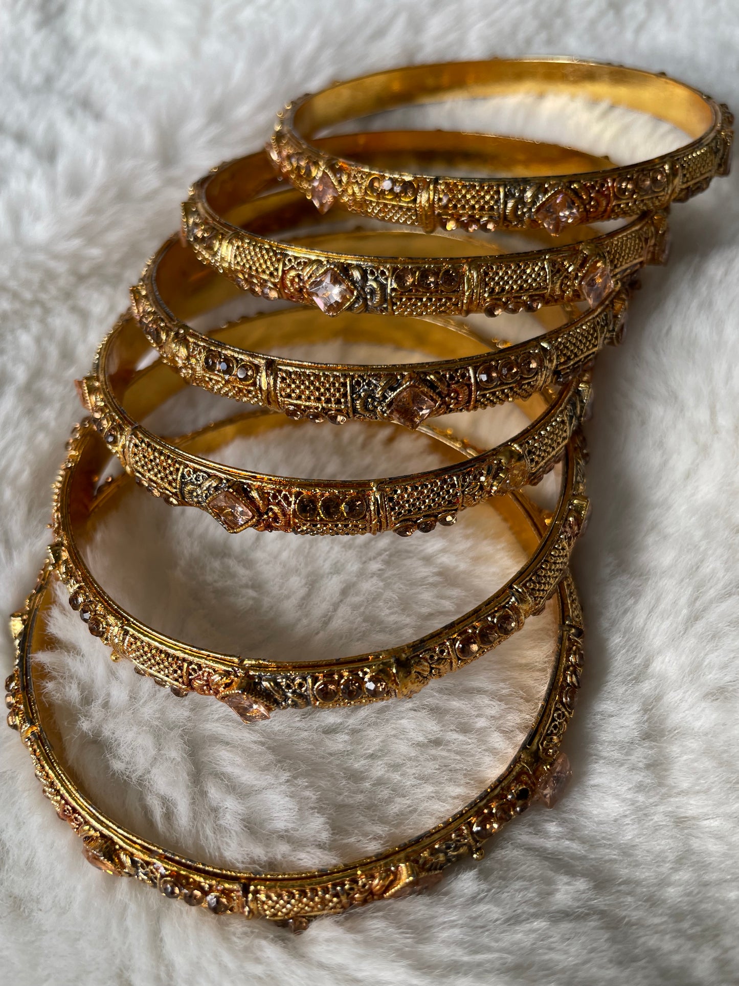 Antique gold and bronze