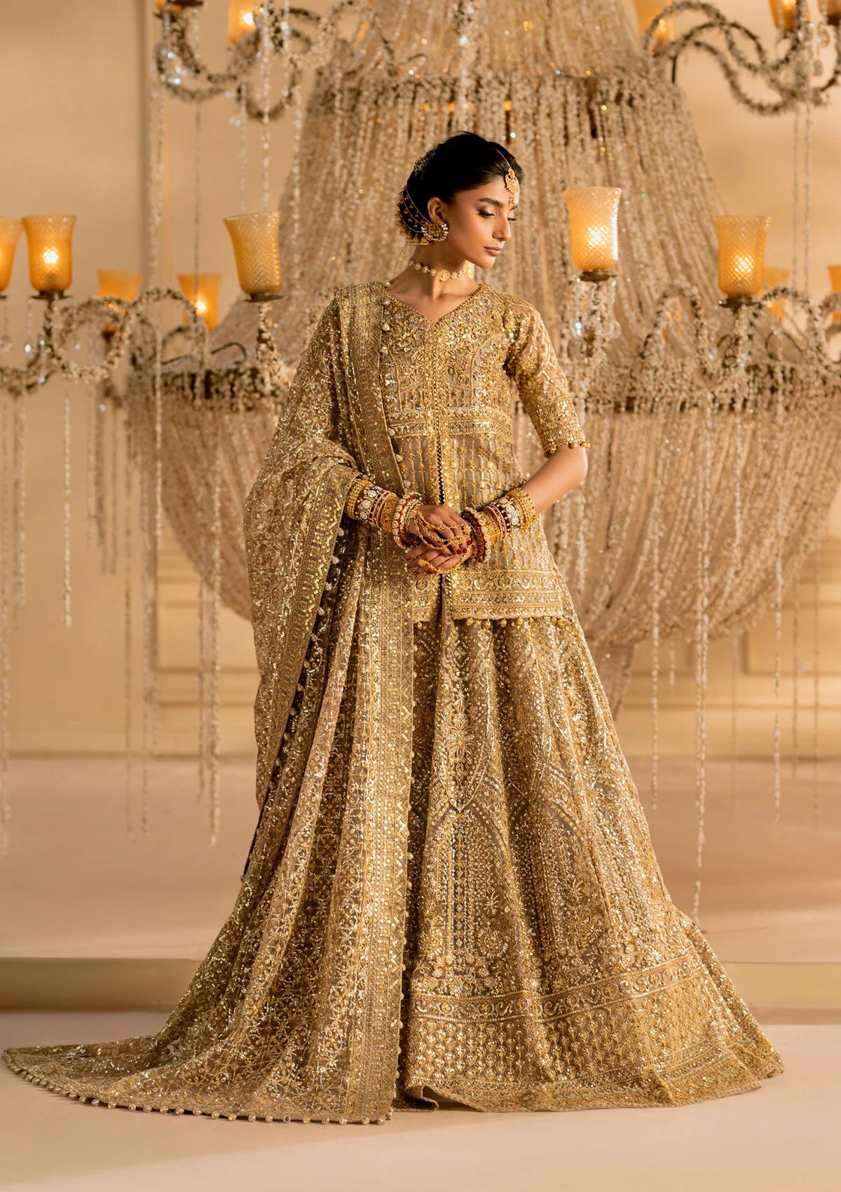 Wedding Festive Green Silk