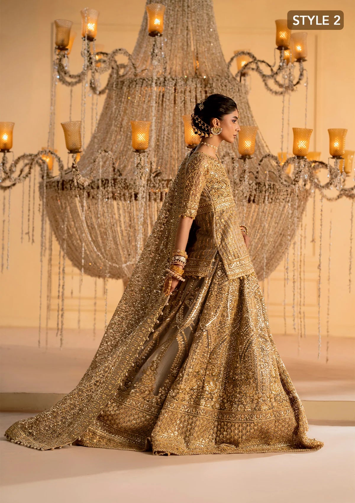 Wedding Festive Green Silk