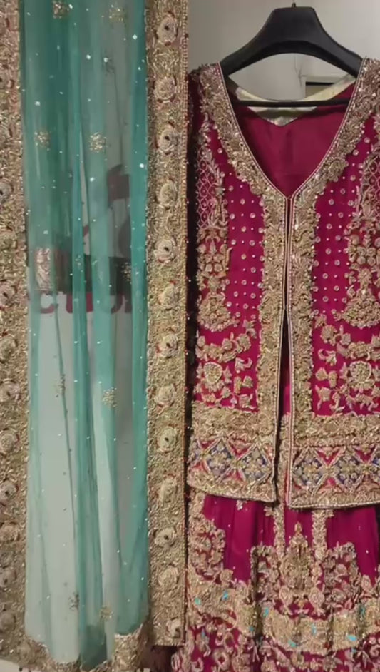 Short shirt plus lengha