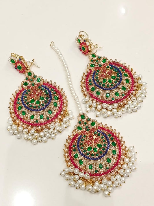 Earring and Tikka