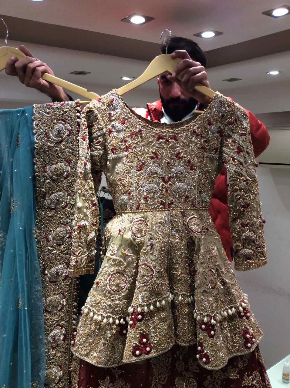Peplum With Lengha